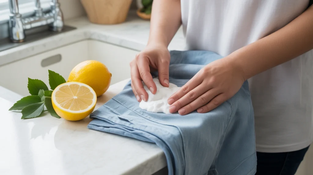 9. Treat Stains Naturally