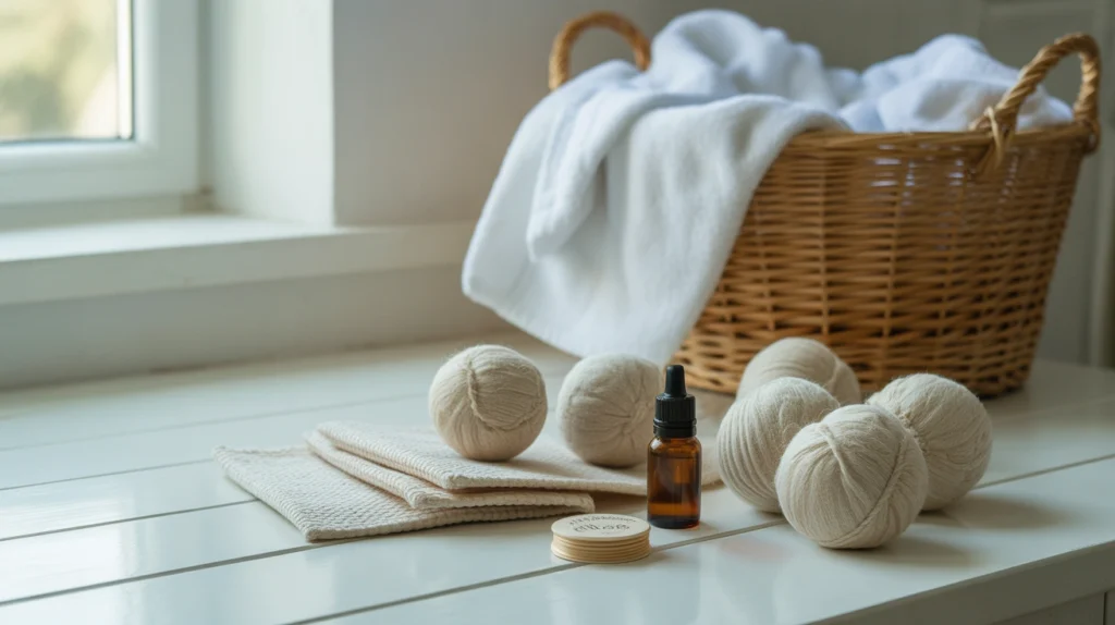 4. Switch to Reusable Dryer Sheets or Skip Them Entirely