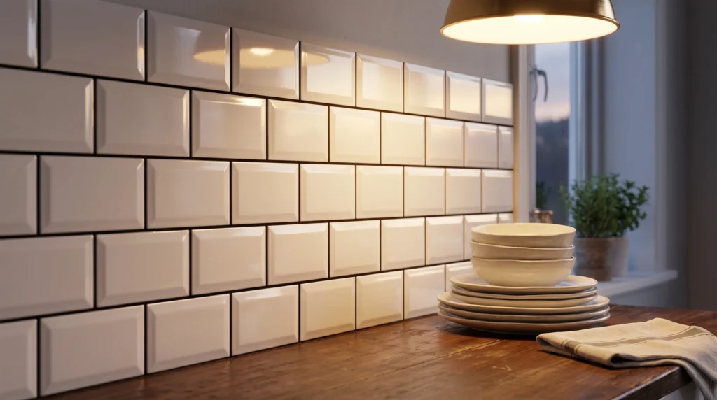 Two-Tone Tile Design for Subtle Contrast