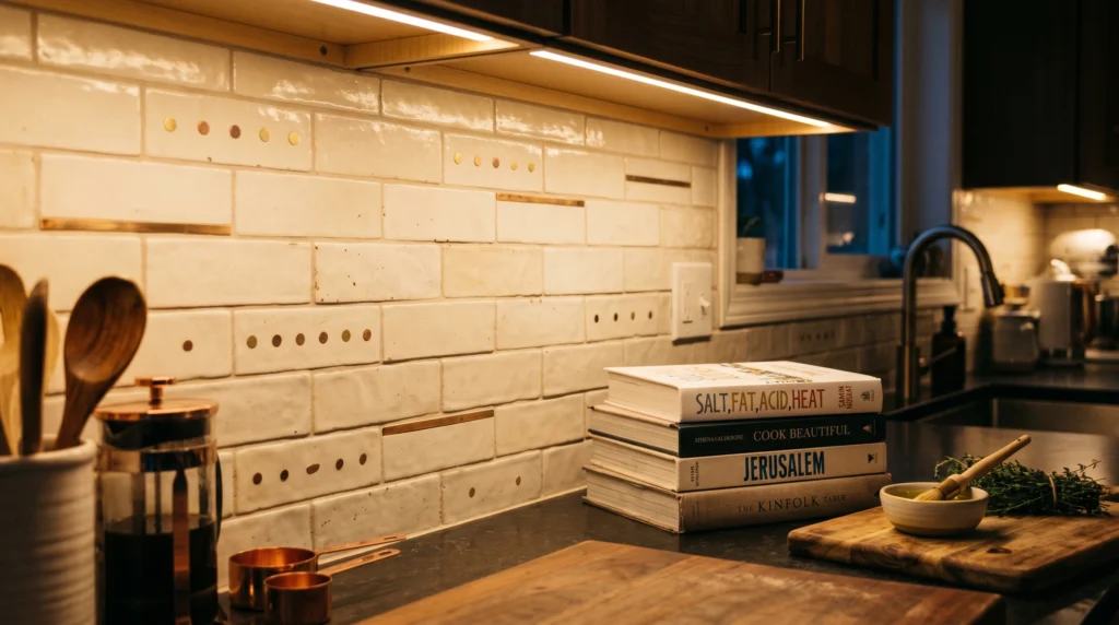 Olive Green Tiles for a Rich Tone