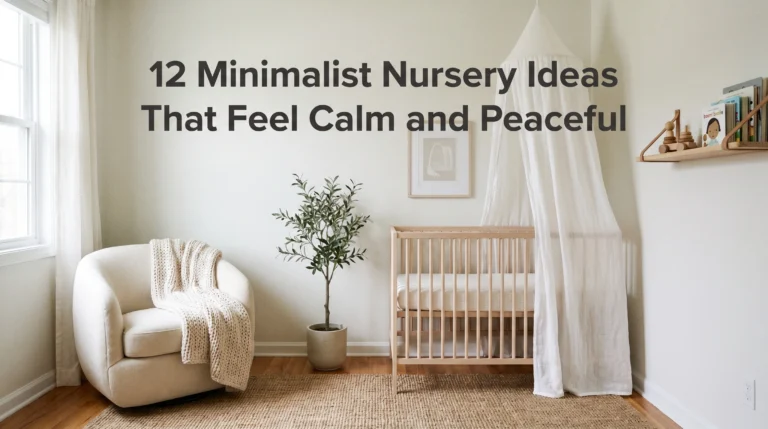 Minimalist Nursery Ideas