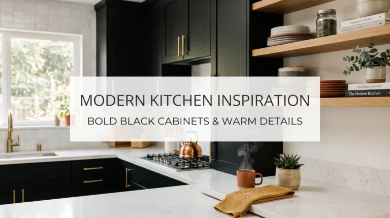 18 Bold Black Kitchen Color Schemes That Make Simple Homes Look Expensive