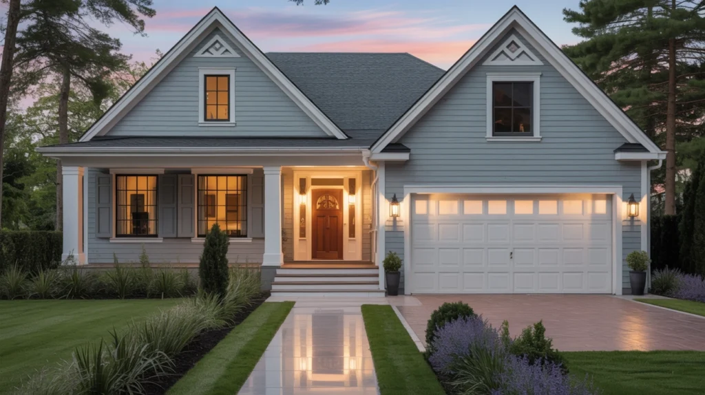 Best Exterior Lights for Light Gray Houses