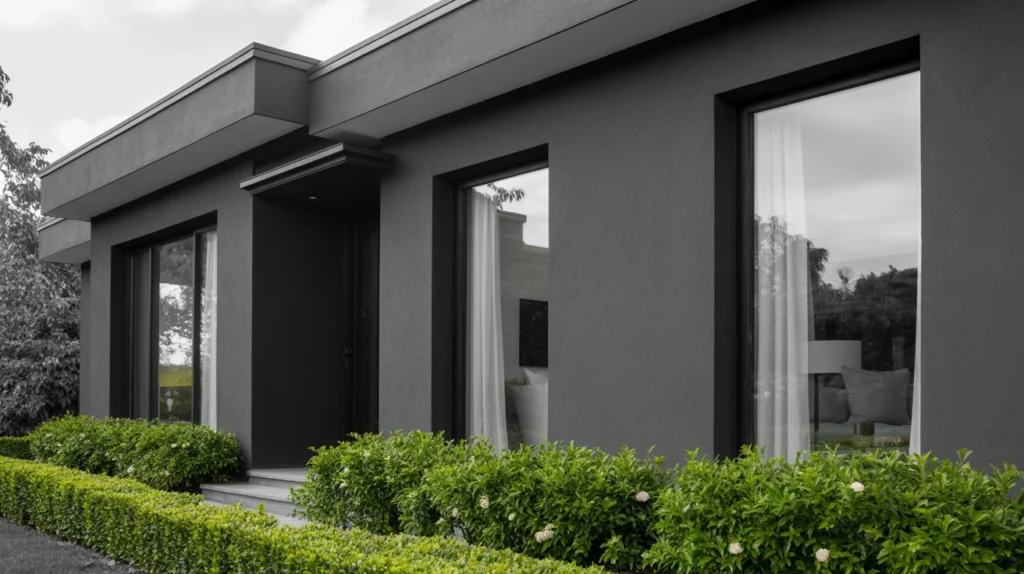 High-Contrast Black and White 