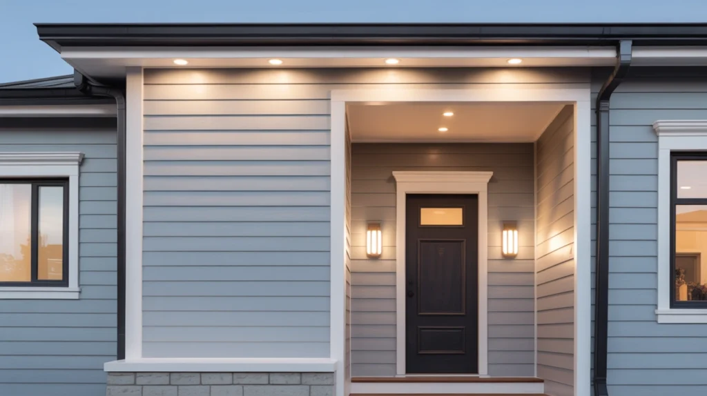 Light Gray Paint with Lighting 