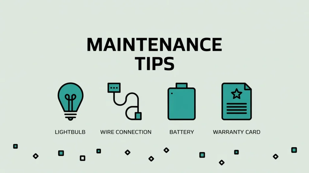 Maintenance Tips