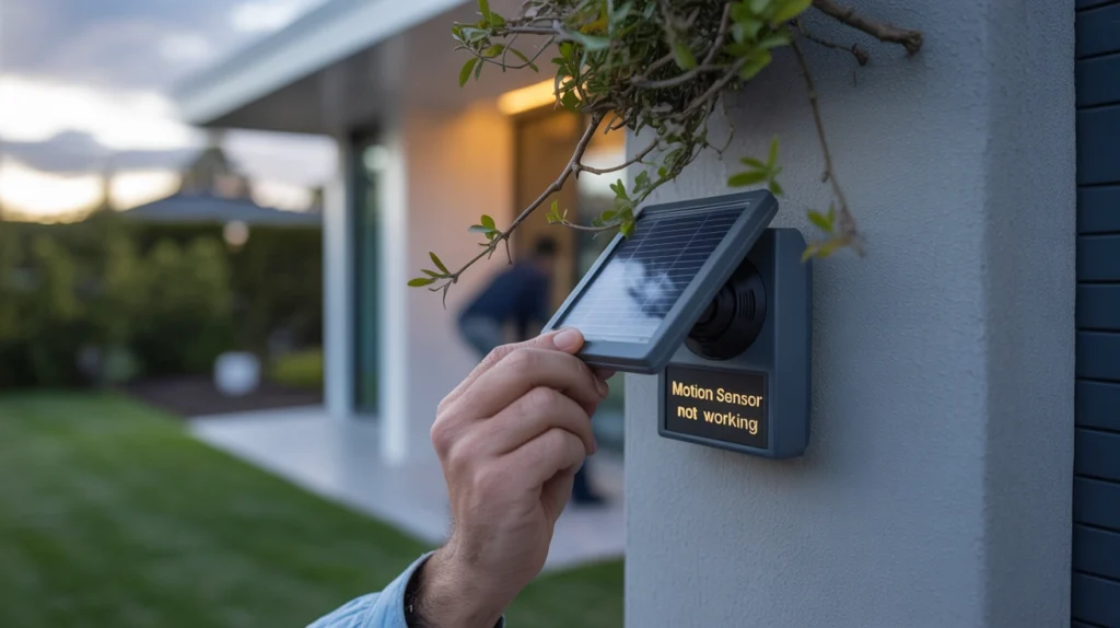 Motion Sensor Not Working