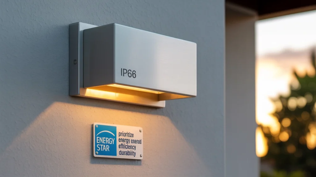 Prioritize Energy Efficiency and Durability