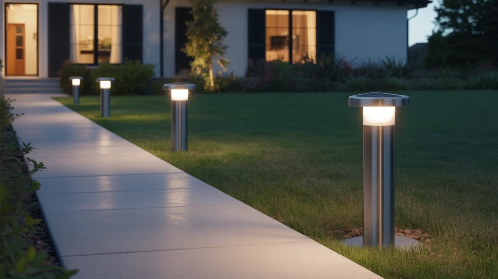 Solar Bollard Lights for Pathways