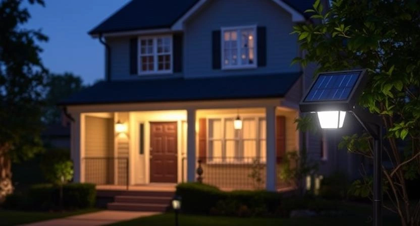 Solar Exterior House Lights