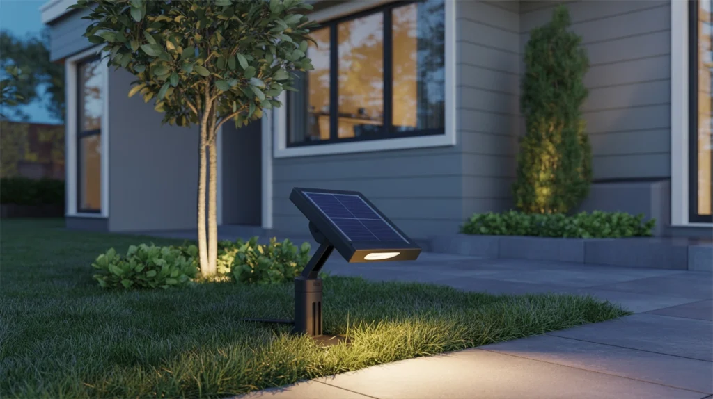 Solar Spotlights for Accent Lighting 