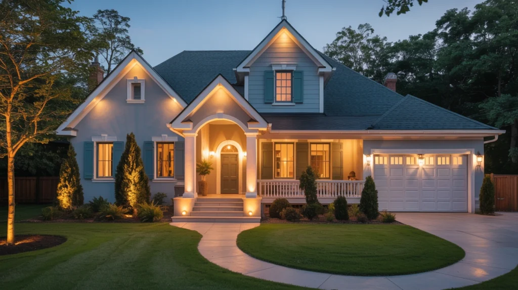 The Role of Exterior House Lighting in Curb Appeal