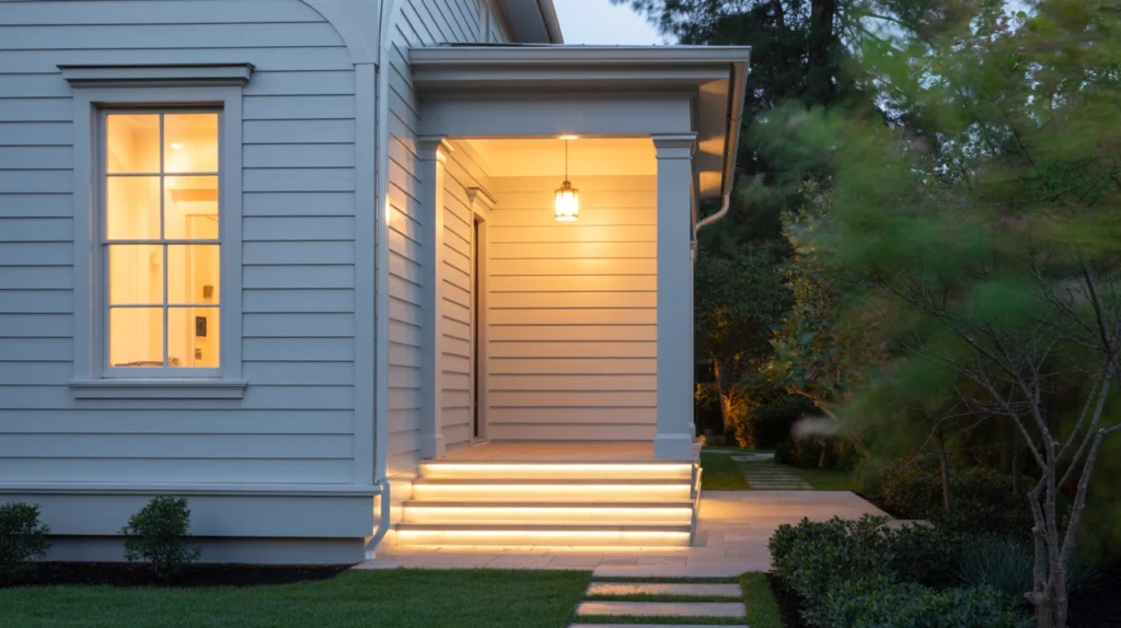Why Lighting Matters for a Light Gray House Exterior