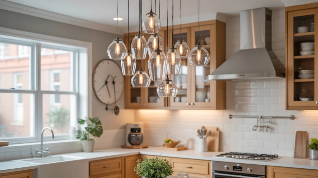 clustered-glass-pendants