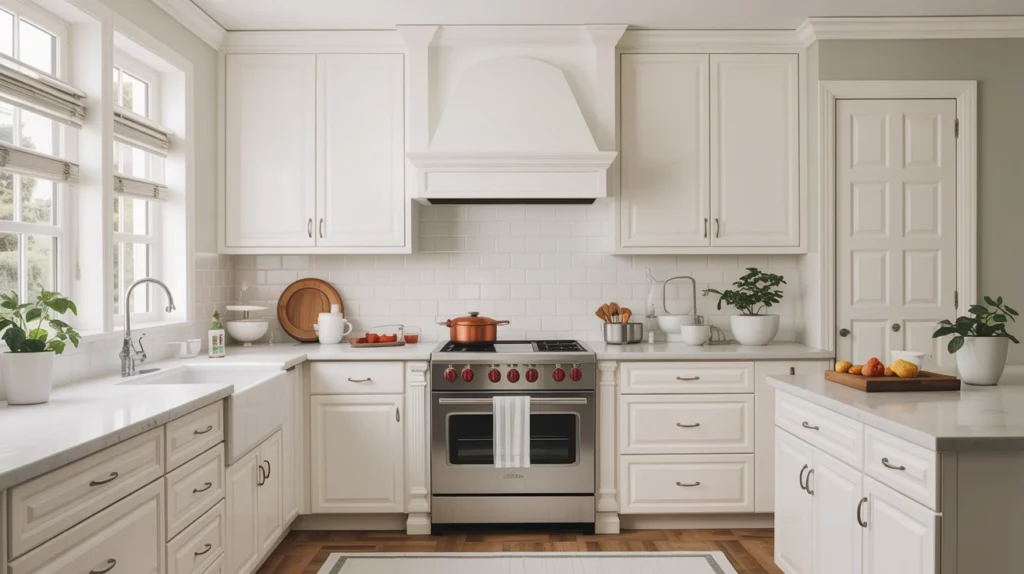 Layer Different Shades of White