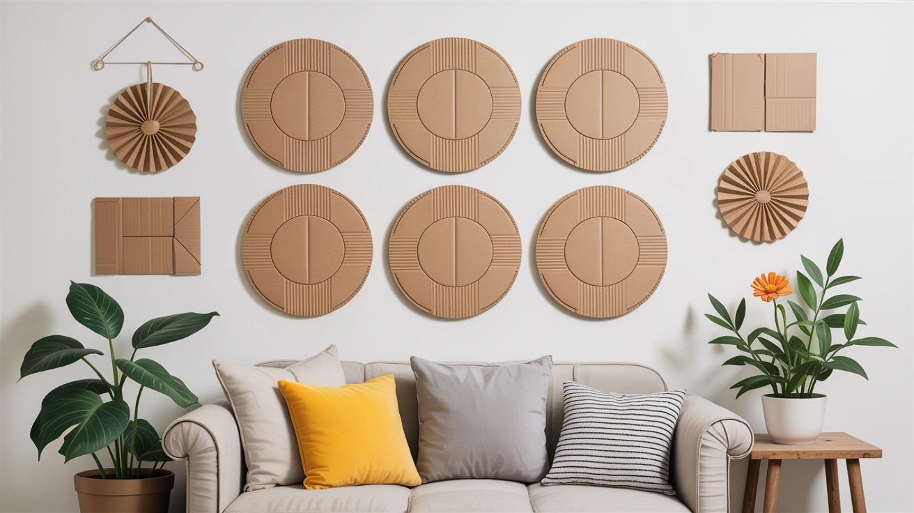 10 DIY Cardboard Wall Art Ideas That Add Instant Charm