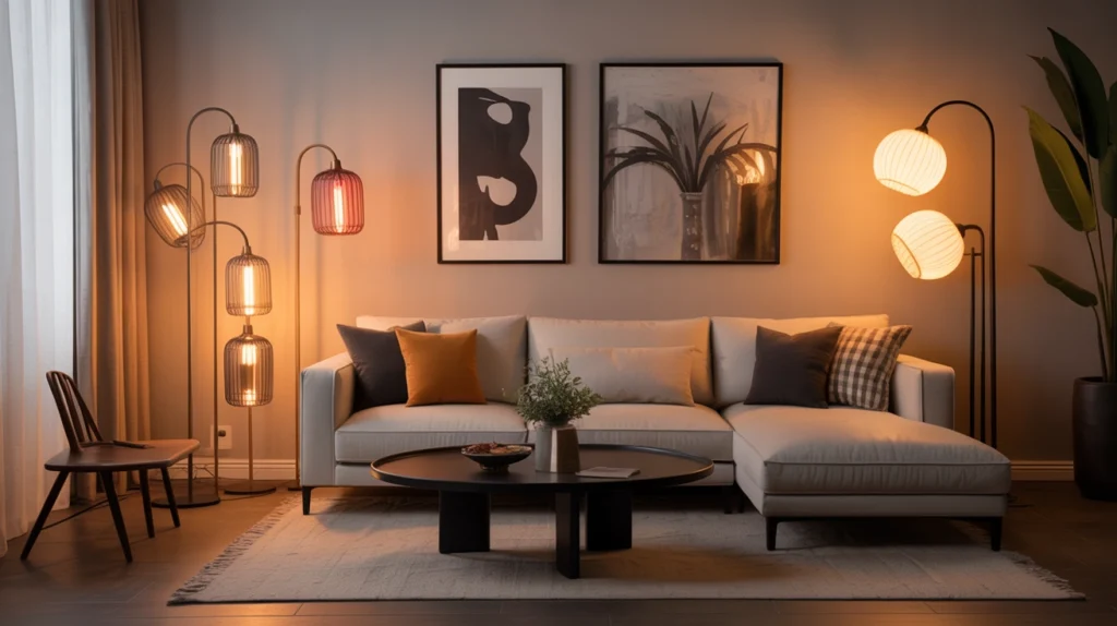 Clustered Floor Lamps