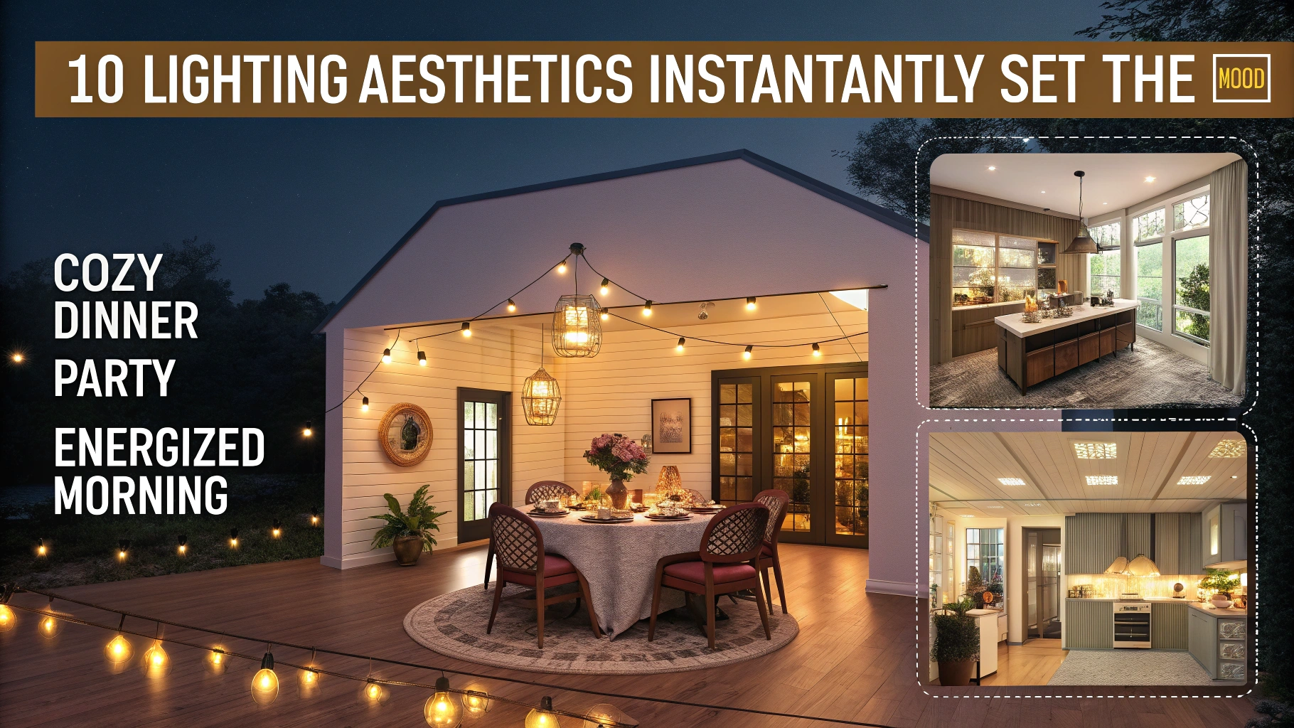 10 Lighting Aesthetics That Instantly Set the Mood