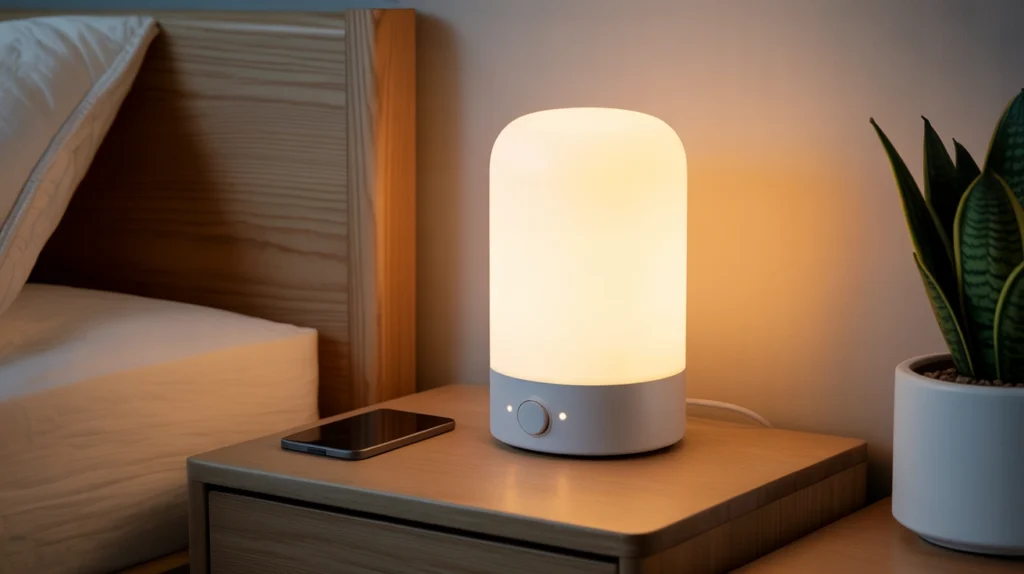 11. Touch-Control Bedside Lamp