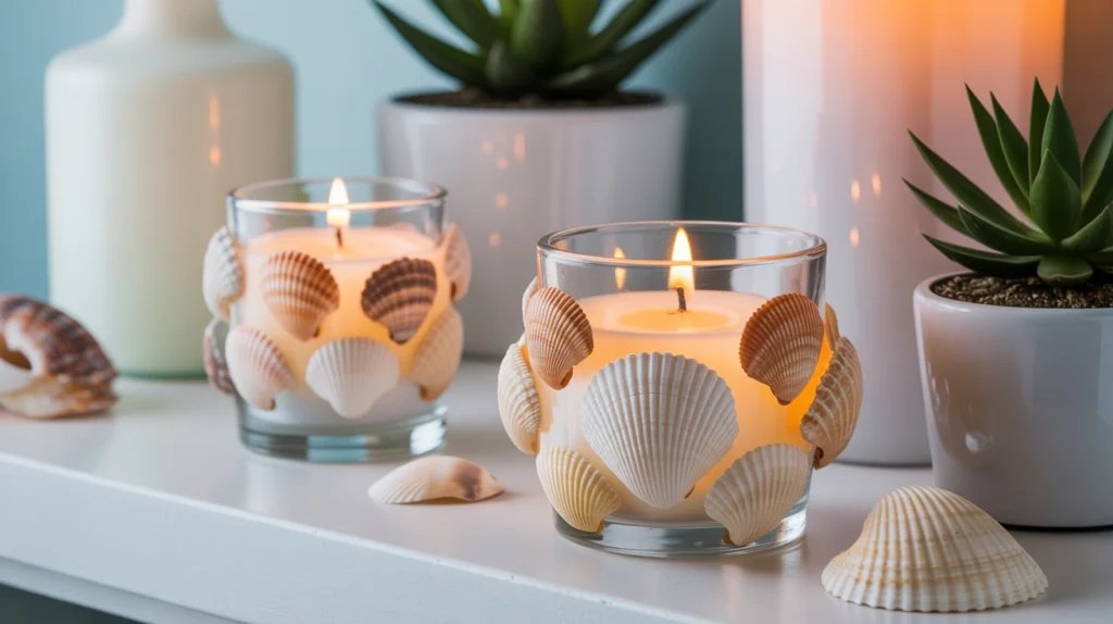 Seashell Candle Holders