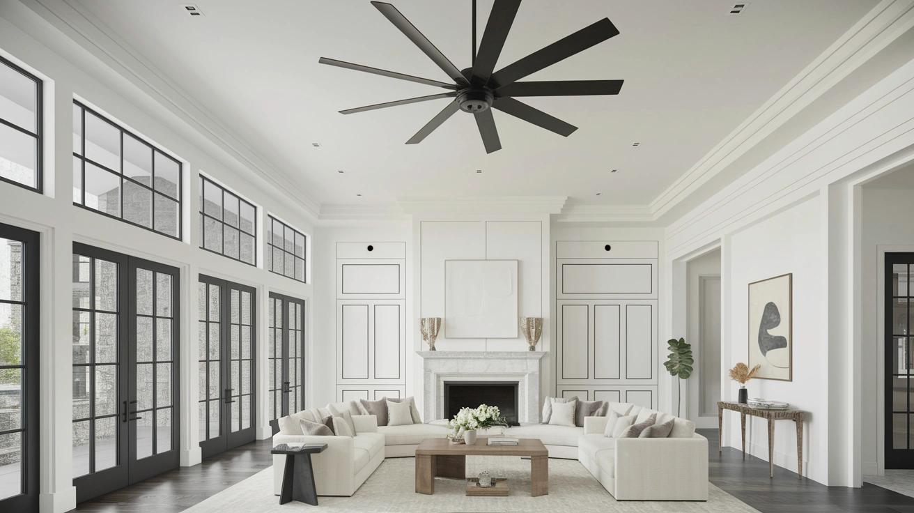 15 Elegant Ceiling Fan Designs to Cool Tall Spaces in Style