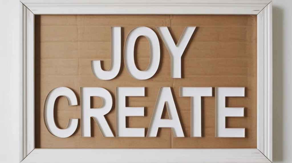 Cardboard Cut-Out Quotes