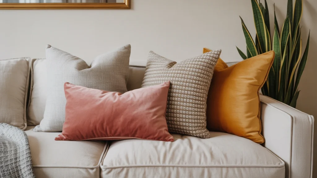 Swap Out Throw Pillows