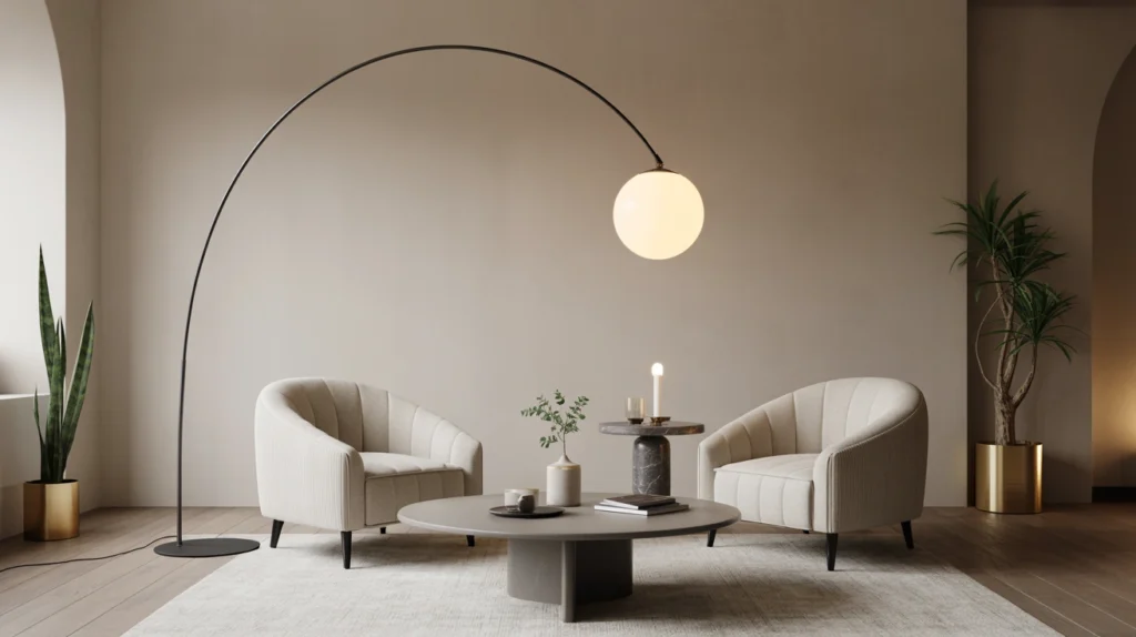 3. Arc Floor Lamp