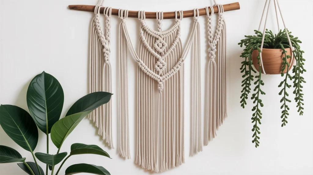 Create a DIY Macramé Wall Hanging