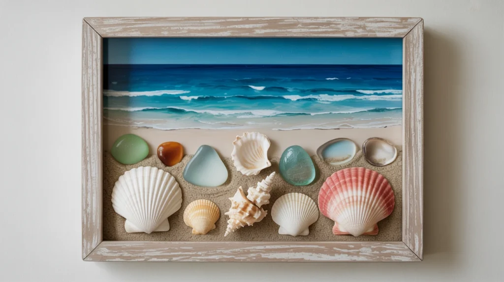 Seashell Shadow Box