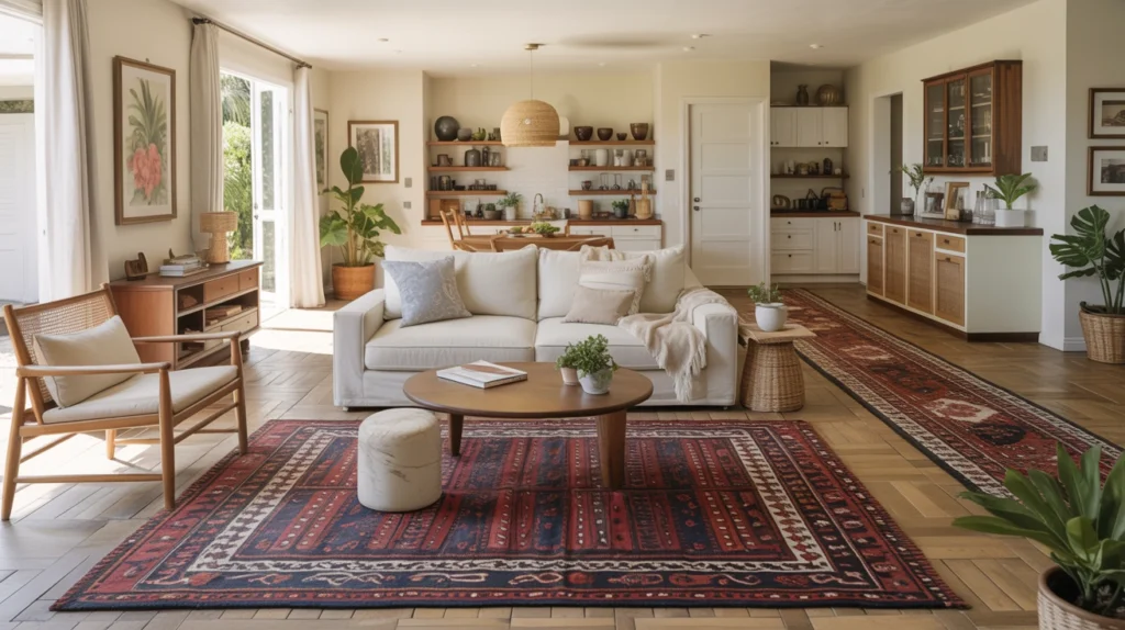  Use Rugs to Define Spaces