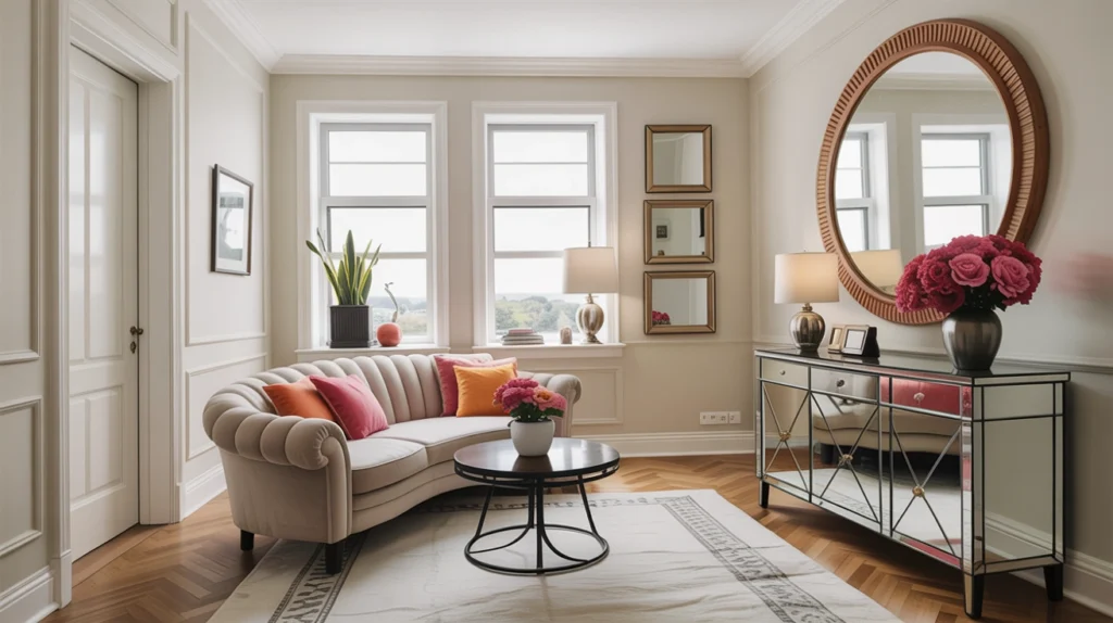 Embrace Mirrors to Reflect Light and Space