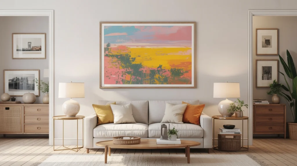 Hang Art at Eye Level