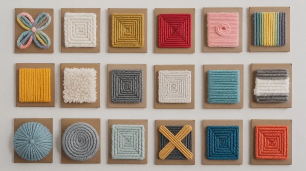 Mini Gallery of Textured Squares