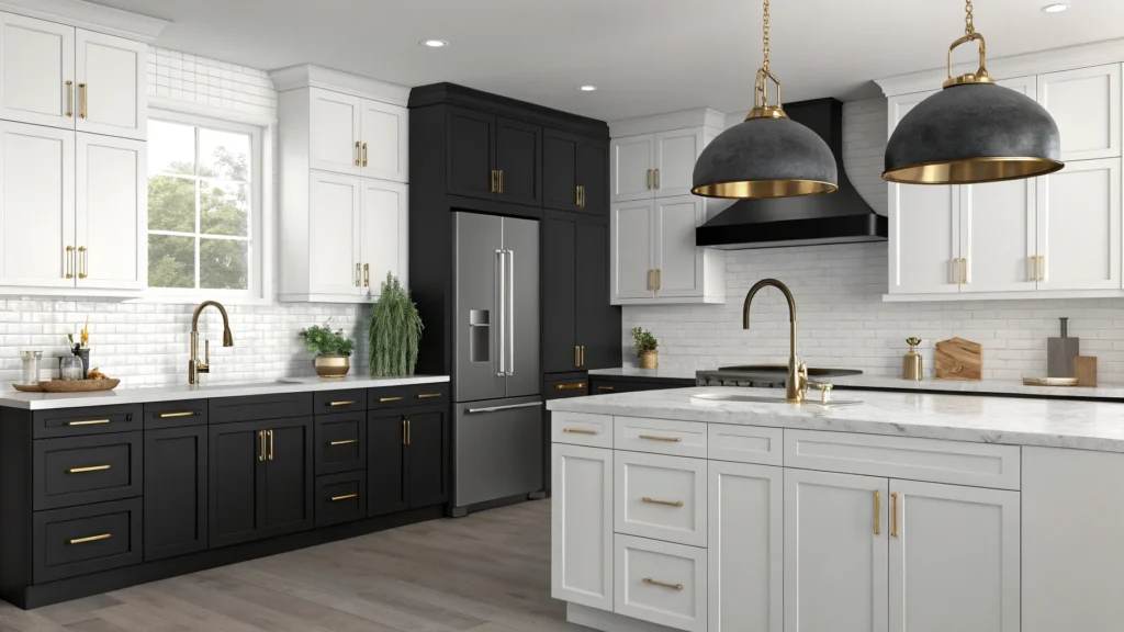 Mix Metals for Subtle Contrast