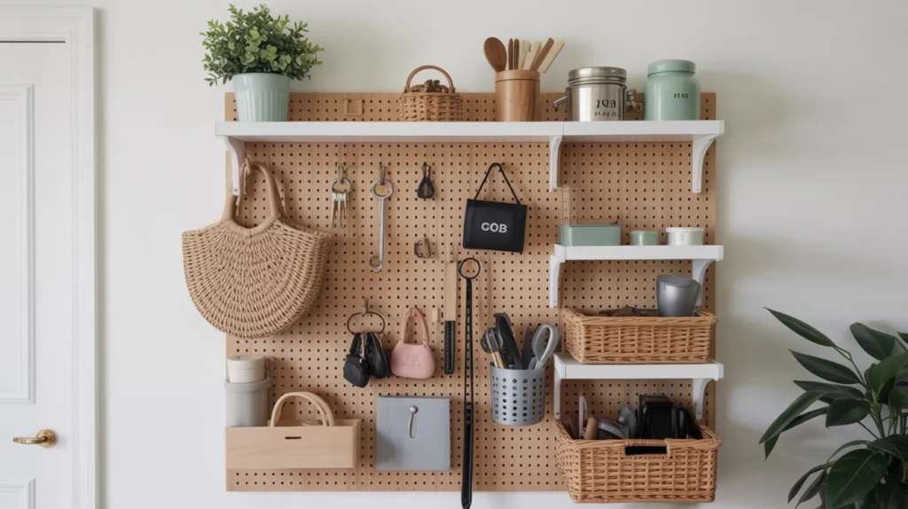 Build a Pegboard Organizer