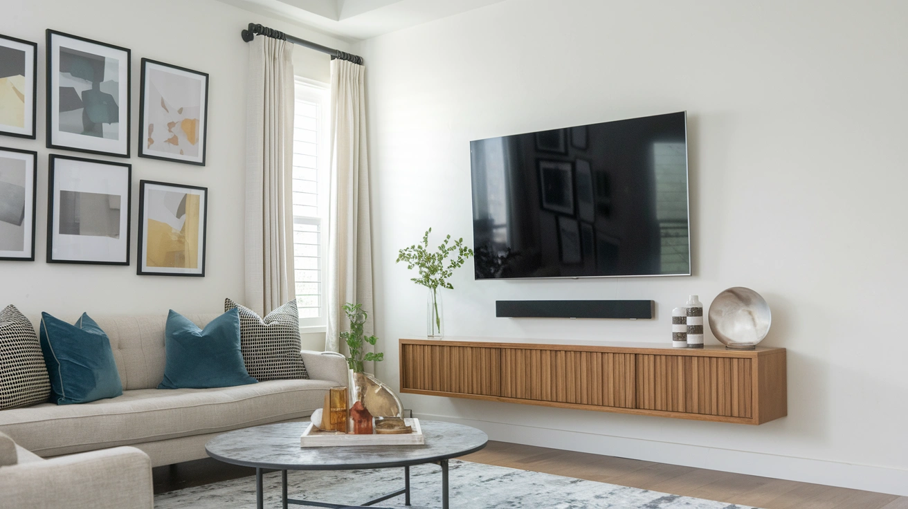 7 Stylish Hanging TV Ideas for a Sleek, Modern Look
