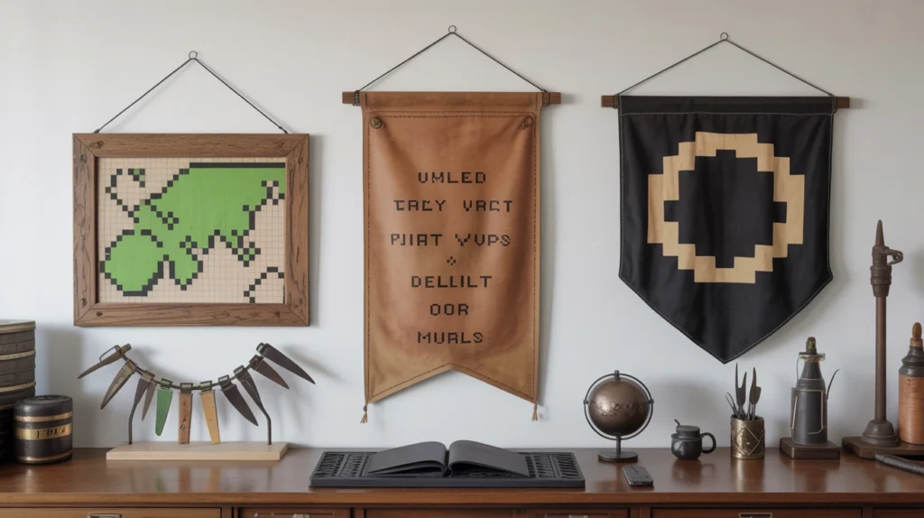 8. Hang Art with Item Frames