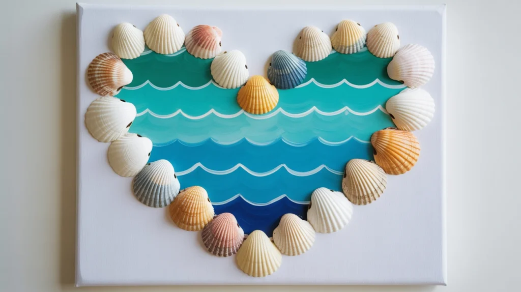 Shell Art Canvas