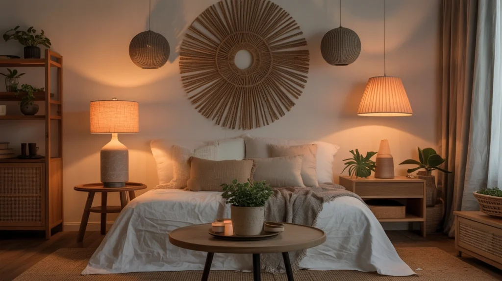 cozy-glow-with-lampshades