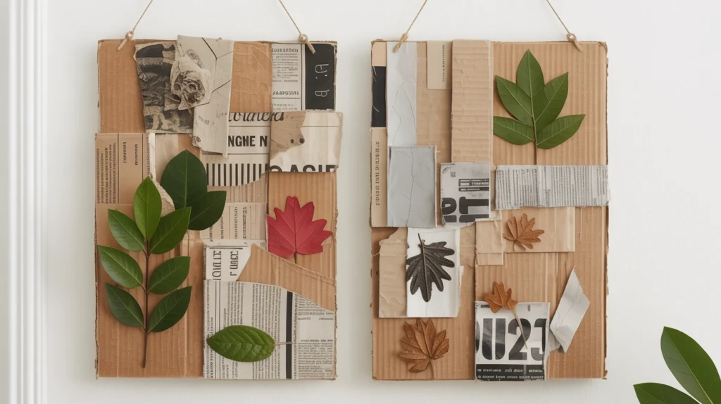 Recycled Collage Panels