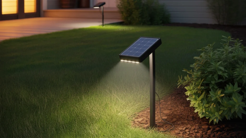 Install Solar LED Fixtures 