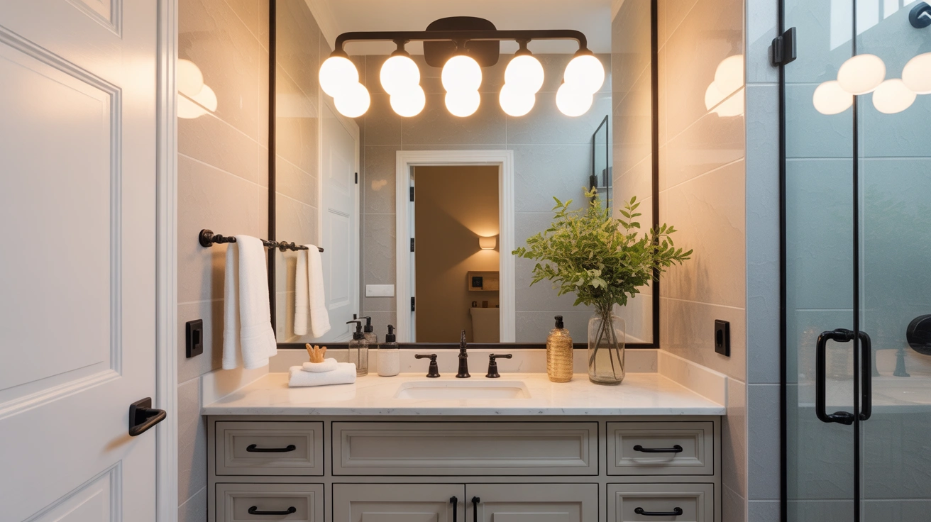 10 Cool Vanity Lighting Ideas for a Bright Bathroom