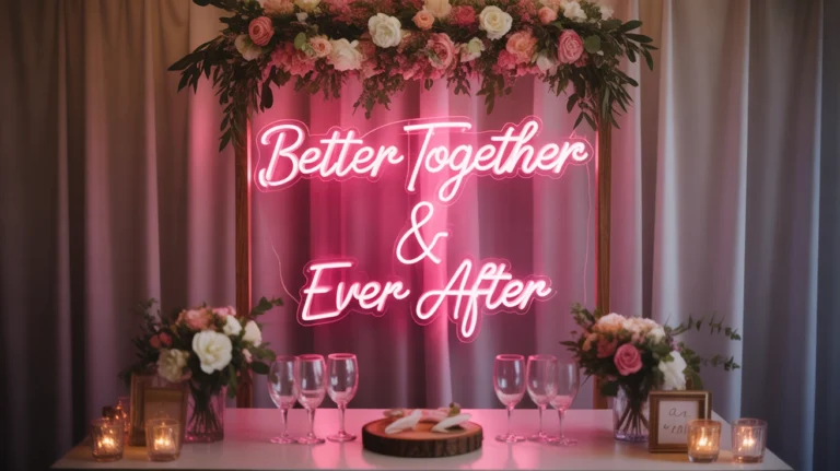 11. Playful Neon Signs