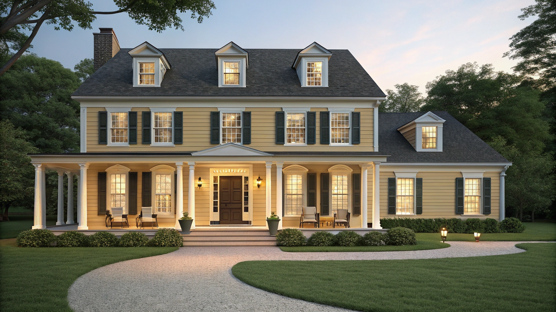 12 Must-Have Colonial Exterior Design Tips