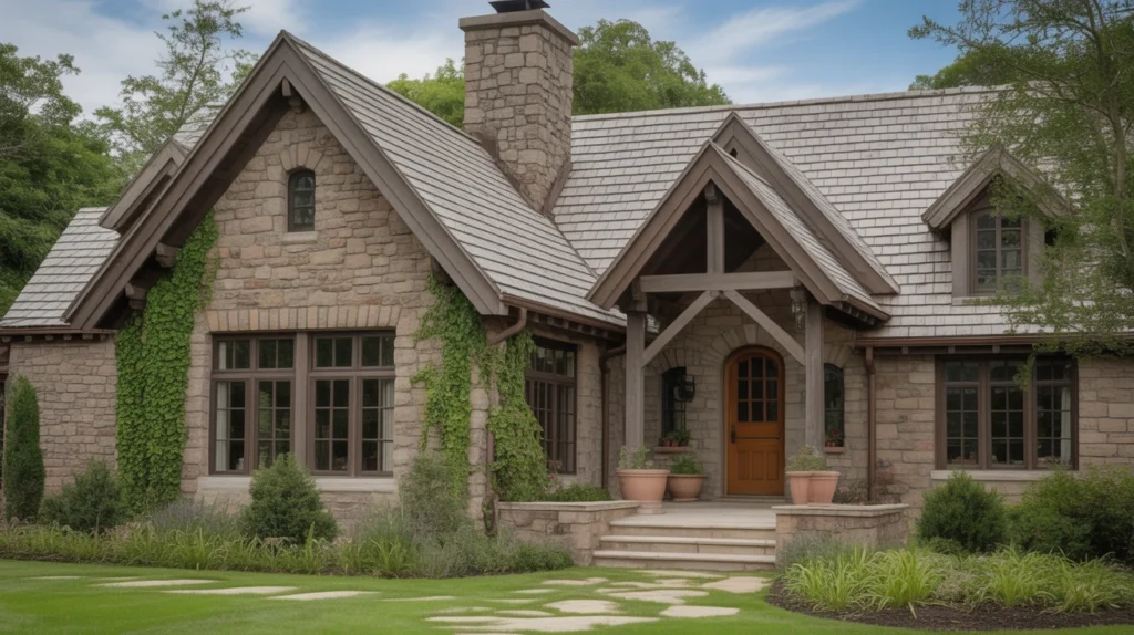 2. Stone Accents That Ground the Design