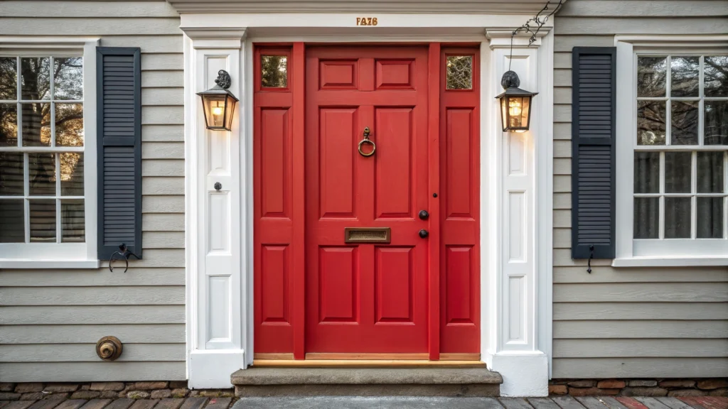 Highlight the Front Door
