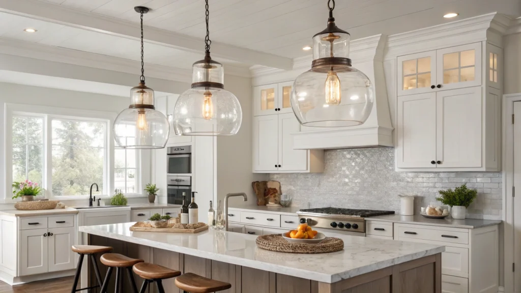  Install Pendant Lights Over the Island