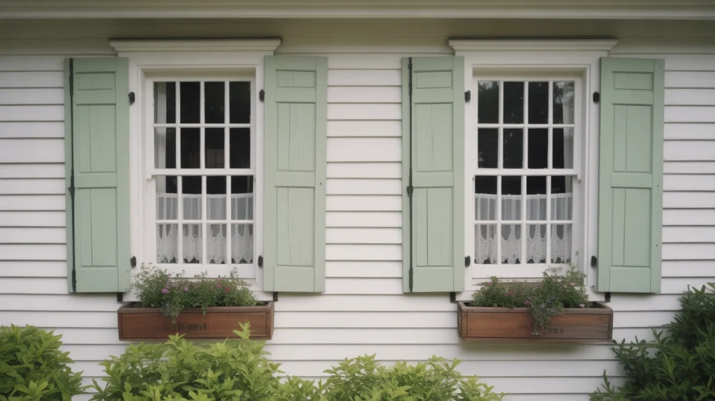 Quaint Wooden Shutters