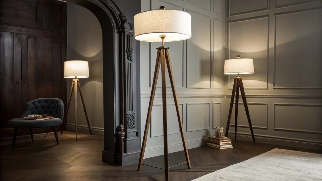 5. Highlight Corners with Floor Lamps